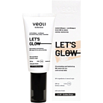 Veoli Botabica Lets Glow Crema BB Illuminante e Idratante, 3.0 W Golden Beige