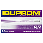 Ibuprom RR MAX tabletki powlekane 400 mg, 48 tabl. 