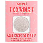 Miyo OMG Check Me Up Creme De La Creme Shimmer Ombretto, 24 Bullion