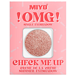 Miyo OMG Check Me Up Creme De La Creme Shimmer Ombretto, 27 Lollypop