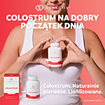 Genactiv Colostrum Preparat wzmacniający odporność, 120 Kapsułek