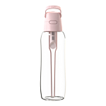 Dafi Solid Max Butelka z wkładem filtrującym 1L Baby Pink