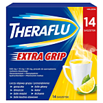 Theraflu Extra Grip Lek na objawy przeziębienia i grypy, 14 saszetek
