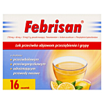Febrisan (750 mg + 60 mg + 10 mg)/5 g 16 sasz. 