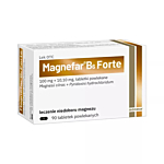 Magnefar B6 Forte 100 mg +10,10 mg, Tabletki powlekane, 90 szt.