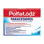 Paracetamol Polfa Łódź 500 mg, 10 Tabletek