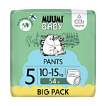 Muumi Baby Pants 5 Maxi+ 10-15 kg Eko Pieluchomajtki, 54 szt.