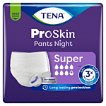 Tena Pants ProSkin Super Notte, Pannoloni Notturni, Taglia L 30 pz