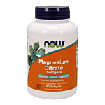 Now Foods Magnesium Citrate + Jabłczan Chelat Kapsułki, 90 sztuk