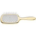 Janeke Szczotka do włosów Superbrush pozłacana