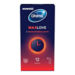 Unimil Max Love Box Preservativi, 12 pezzi.