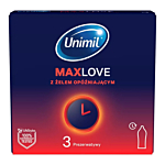 Unimil Max Love Box Prezerwatywy, 3 szt.