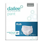 Dailee Pant Premium Plus Majtki Chłonne Rozmiar  L 15 Sztuk