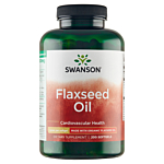 Swanson Flaxseed Oil 1000 mg Żelki, 200 szt.