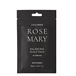 Rated Green Rosemary Kuracja regulująca do skóry głowy z rozmarynem i aktywnym węglem, 50 ml