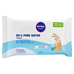 Nivea Baby Salviette Biodegradabili 99% Acqua Pura 57 pz