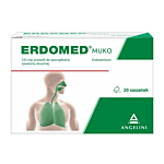 Erdomed Muko 225 mg, Proszek do sporządzania zawiesiny doustnej, 20 saszetek
