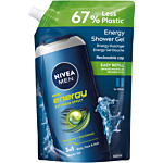 Nivea Żel pod prysznic Energy Refill, 500 ml