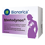 Mastodynon Lek stosowany wspomagająco w zespole napięcia przedmiesiączkowego, 60 tabl.