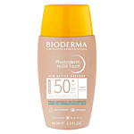 Bioderma Photoderm Nude Touch Ochronny podkład mineralny SPF 50+, Ciemny