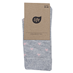 Life Skarpety bawełniane Hipster wzór Stars Grey, rozm. 35-38
