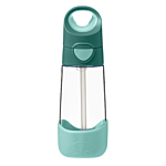 B.Box Bottiglia Tritan con Cannuccia Emerald Forest 