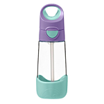 B.Box Bottiglia Tritan con Cannuccia Lilac Pop