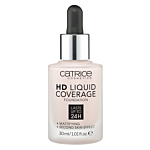 Catrice HD Liquid Coverage Foundation 002 Porcelain Beige Fondotinta per il Viso