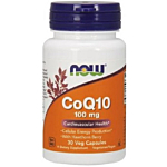 Now Foods CoQ10 With Hawthorn Berry 100 mg, Suplement diety z koenzymem Q10 i głogiem, Kapsułki