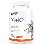SFD D3+K2, Suplement diety zawierający witaminy D i K, Tabletki