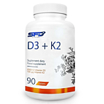 SFD D3 + K2,  Suplement diety zawierający witaminy D i K, Tabletki