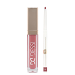 Dessi Cosmetics Zestaw do ust Pomadka 16 Lets Play + Konturówka 19
