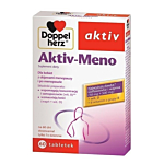 Doppelherz Aktiv Aktiv-Meno, Preparat łagodzący objawy menopauzy, Tabletki