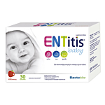 ENTitis Baby, Saszetki dla niemowląt powyżej 6. miesiąca życia i dzieci, Smak truskawkowy