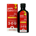 Estrovita Cardio, Kwasy omega-3-6-9 z olejów roślinnych, Płyn