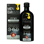 EstroVita Men, Kwasy omega-3-6-9 z czterech olejów roślinnych, Płyn