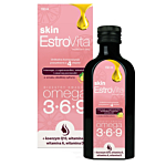 Estrovita Skin, Smak cytrynowy, Kwasy omega-3-6-9, Płyn 