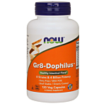 Now Foods GR8-Dophilus, Suplement diety zawierający żywe kultury bakterii, Kapsułki