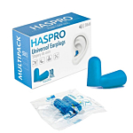 Haspro Multi Stopery do uszu piankowe, Kolor niebieski