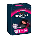 Huggies Dry Nites Girls Majtki na noc dla dziewczynek 8-13 lat, 9 szt.