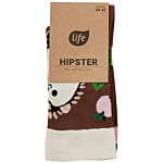 Life Skarpetki Hipster wzór Jeżyki 1 rozm.35-38 1 para