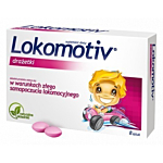 Lokomotiv, Suplement diety na objawy choroby lokomocyjnej, Drażetki, 8 szt.