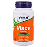 Now Foods Maca 500mg, Suplement diety wspomagający wydolność organizmu, Kapsułki