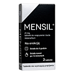 Mensil 25 mg Lek na zaburzenia erekcji, 2 tabl.