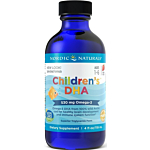 Nordic Naturals Children's DHA 530mg Strawberry, Płyn z kwasmi Omega-3 dla dzieci, Smak truskawkowy