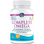 Nordic Naturals Complete Omega 565 mg, Smak cytrynowy, Kapsułki