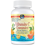 Nordic Naturals Vitamin C Gummies, Żelki z witaminą C 250 mg, Smak mandarynka