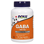 Now Foods Gaba with Vitamin B6 500 mg, Kapułki