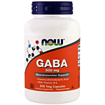 Now Foods Gaba with Vitamin B6 500 mg, Kapułki