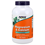 Now Foods Magnesium & Calcium with Zinc and Vitamin D3, Suplement diety z magnezem, wapniem, cynkiem i witamina D3, Tabletki